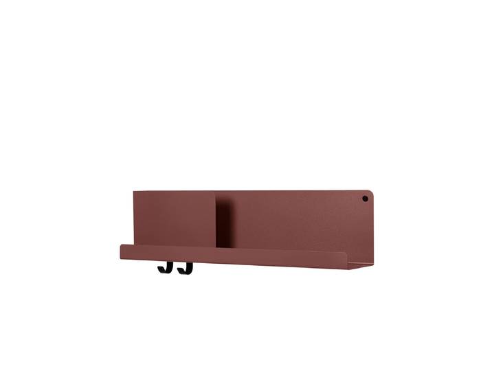 Muuto - Folded Shelves 63 x 16,5 cm, deep red