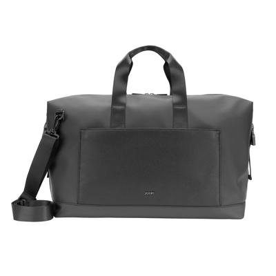 Weekender JOOP "lanciano maik weekender mhz", Gr. B/H/T: 50cm x 31cm x 21,5cm, schwarz, Lederimitat, Taschen Weekender, Reisetasche, Sporttasche, Urlaubstasche mit Reißverschluss