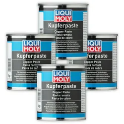4x Bremsenpaste LIQUI MOLY 4061 Kupferpaste Kupfer-Paste Montage Bremse Fett 1Kg