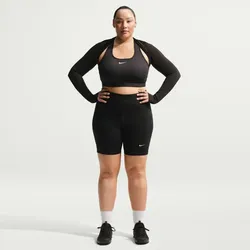 NIKE One High-Waist kurze Leggings Damen 013 - black/white 2X