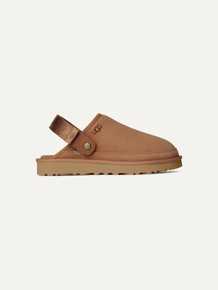 UGG Leder-Hausschuhe "Goldencoast II" in Hellbraun - 44