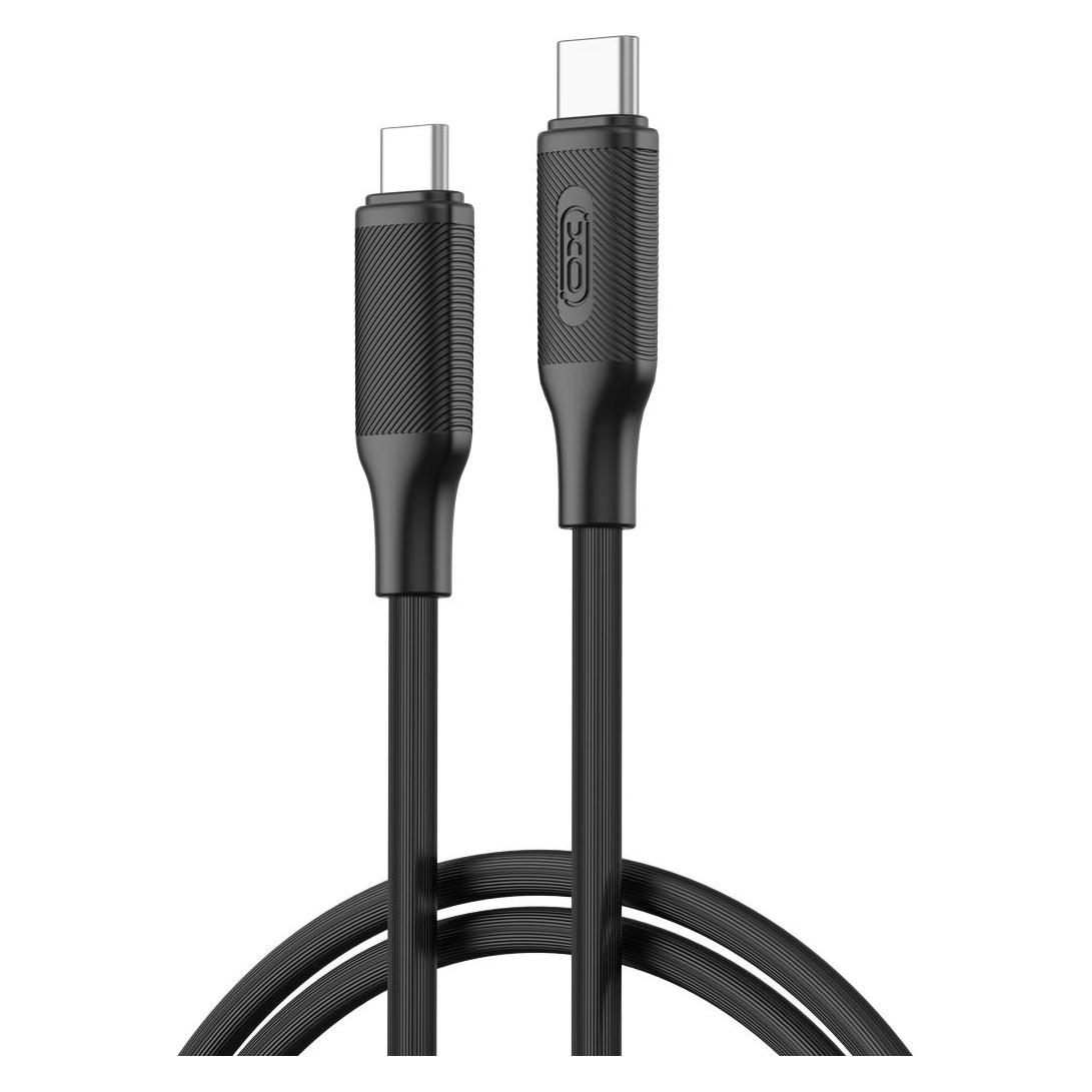 xO Kabel NB-Q265B PD USB-C - USB-C 1,0m 60W schwarz (1 m, USB 3.2 Gen 1, 60 W) (NB-Q265 BLACK)