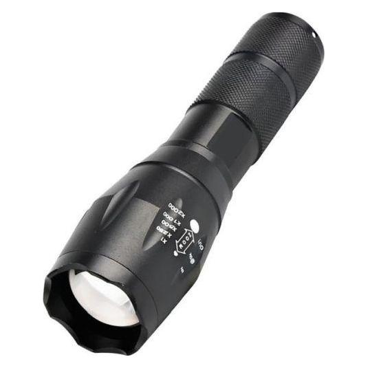 Vakoss Taschenlampe DS-125 LED-Taschenlampe mit Zoomfunktion (14 cm) (DS-125)