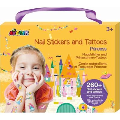 Nagelsticker & Tattoos Prinzessin