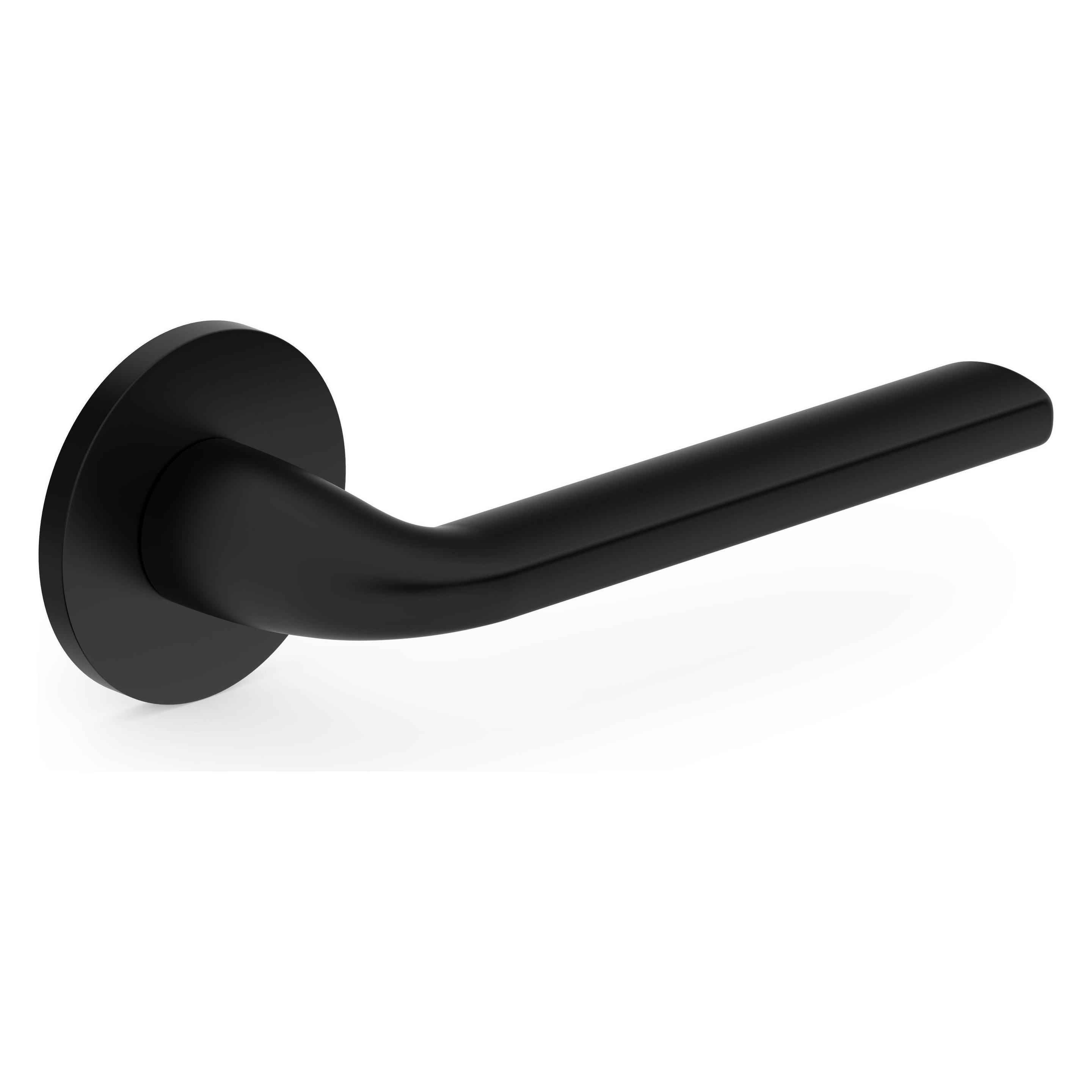 Metal-Bud Handle Door Bella R Slim Black (Türgriff) (45037619)