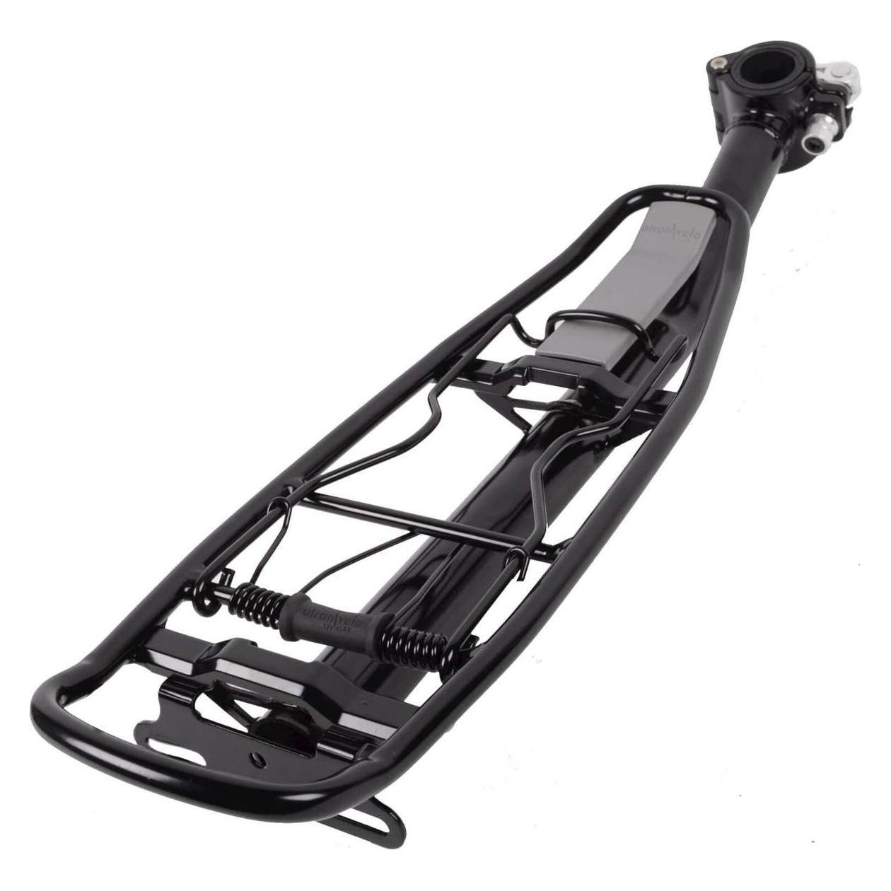 Atran Velo AtranVelo Unisex - Erwachsene Active Seatpost AVS Gepäckträger, Schwarz, 24"-29" (ATR-1449-4)