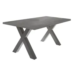 ESSZIMMERTISCH Eike 4 180 x 90 x 75 Esstisch Graphit