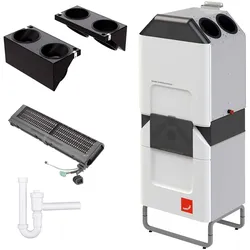 Zehnder ComfoClime Cool Basis-Paket 24 mit Lüftungsgerät ComfoAir Q350 TR