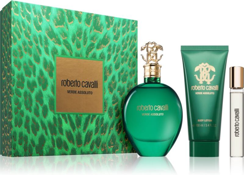 Roberto Cavalli Signatura Verde Assoluto coffret cadeau pour femme