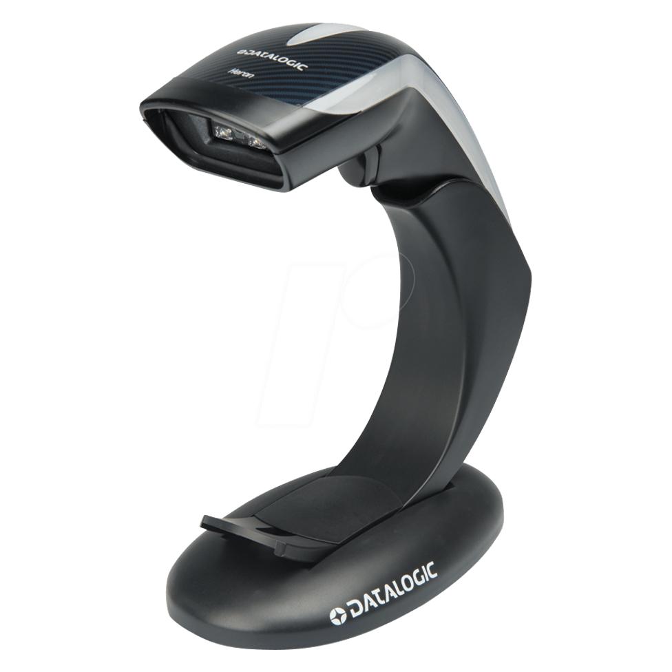 Datalogic Heron Hd3430 2d Scnr USB Kit Stand Blk In Nms In Perp (HD3430-BKK1B)