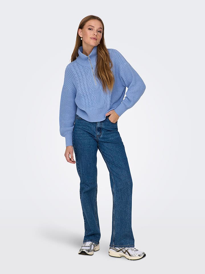 ONLY Pullover in Hellblau - M