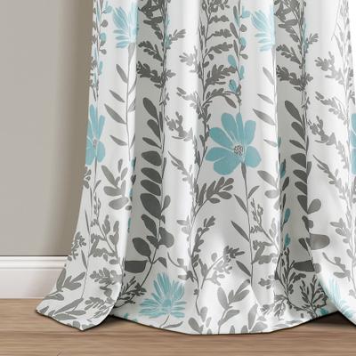 "Lush Decor Aprile Light Filtering Window Curtain Panels - 84"" x 52"""