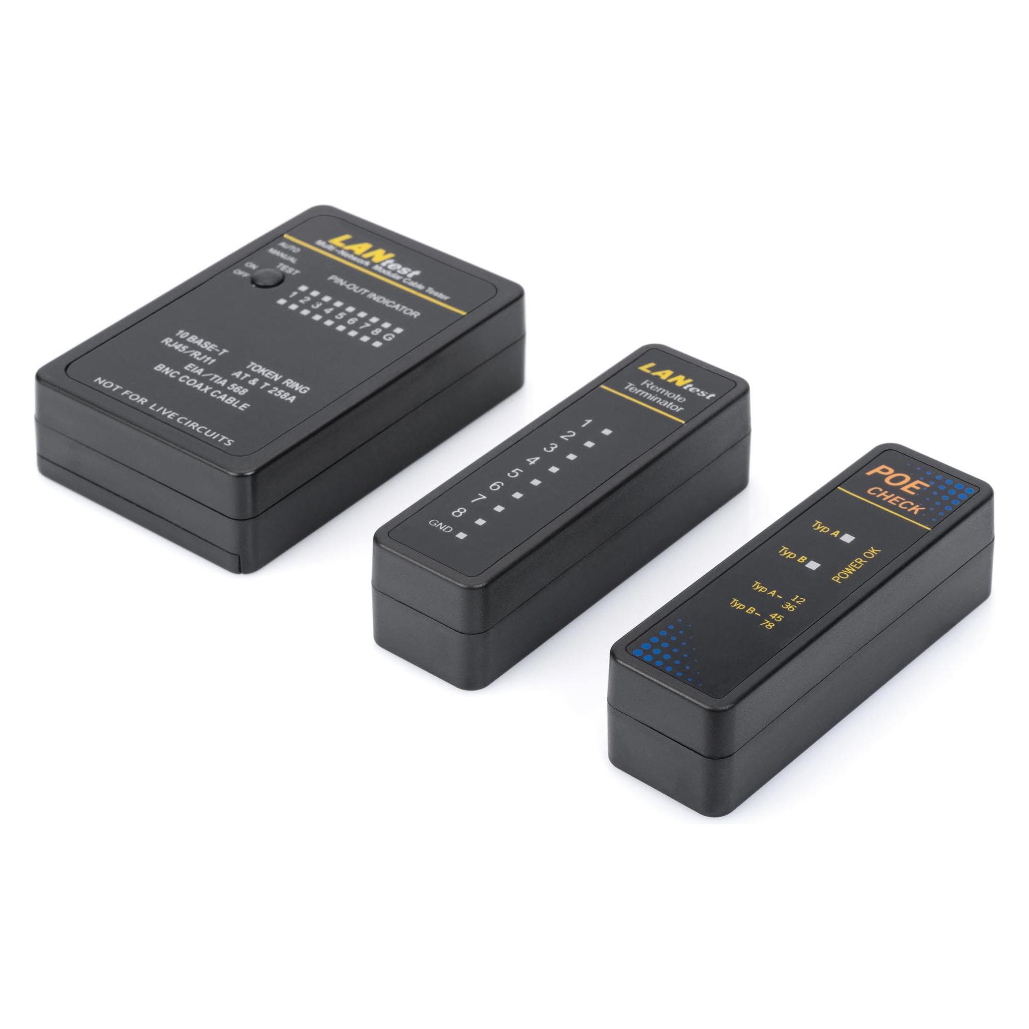 Digitus DN-14001-1 Netzwerkkabel-Tester (Kabeltester) (DN-14001-1)