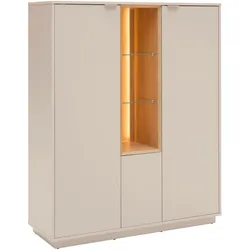 Highboard Velasca Eichefarben/Kaschmir