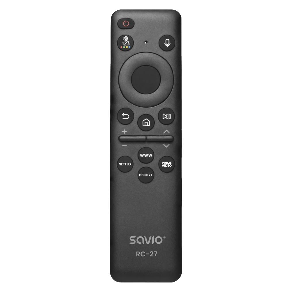 Savio Pilot RTV RC-27 Pilot uniwersalny/zamiennik do TV SAMSUNG - SMART TV (Universal Fernbedienung, Infrarot) (RC-27)