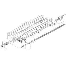 PROXXON 24400-02-29 Schraube für Drehmaschine PD400