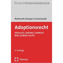 Adoptionsrecht, Fachbücher von Rainer Kemper, Jörg Reinhardt, Christoph Grünenwald