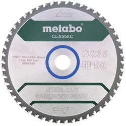 Metabo Sägeblatt steel cut / sandwich panel - classic FZ/FA 4° - Blister - 628683000