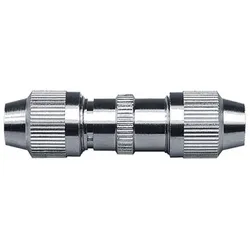 Koaxial-Kabelverbinder Stahl (Sky)