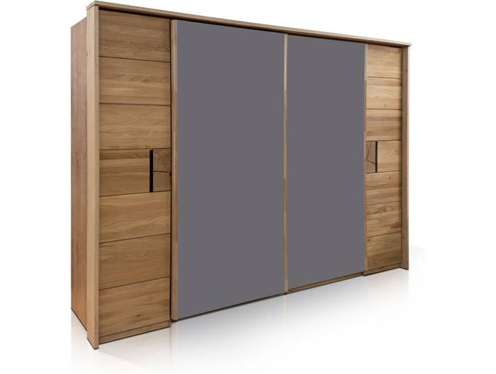 VALESCA Kleiderschrank mit massiver Front, Material