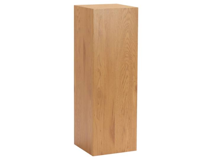 Xora Beistelltisch, Eichefarben, Holzwerkstoff, rechteckig, Sockel, 30x90x30 cm, Wohnzimmer, Wohnzimmertische, Beistelltisch, Beistelltische eckig