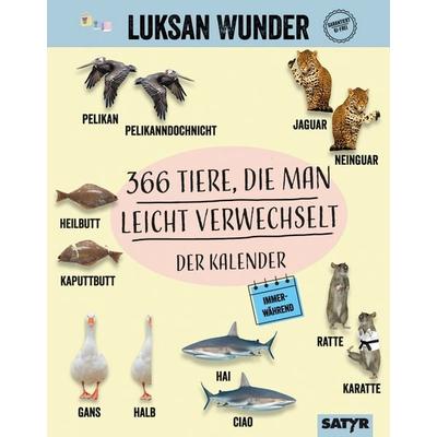 366 TIERE, DIE MAN LEICHT VERWECHSELT