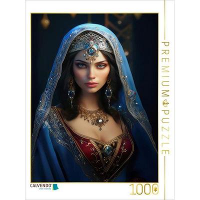 CALVENDO Puzzle Arabische Prinzessin | 1000 Teile Lege-Größe 64x48cm Foto-Puzzle für glückliche Stunden