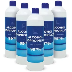 Luccy Isopropylalkohol 99,9% rein 5 Liter | Isopropanol | Reinigung von elektronischen Bauteilen. Desinfektion und Reinigung von Oberflächen