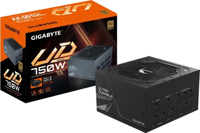 GIGABYTE UD750GM PG5 V2 750W ATX Netzteil, 80+ Gold, vollmodular GP-UD750GM PG5 V2