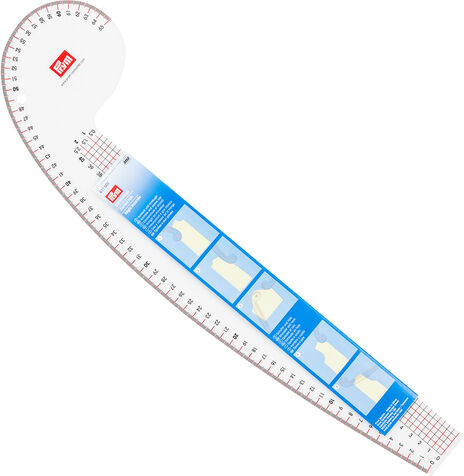 Prym Kurvenlineal, in cm-Einheit, Größe: 52,5 x 16 cm