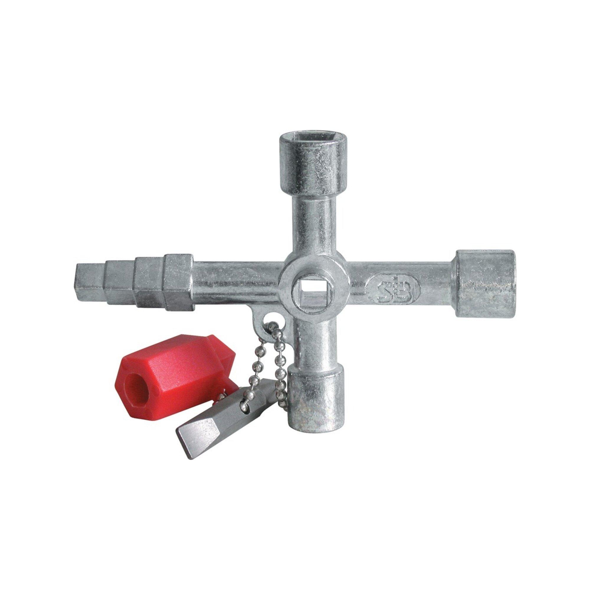 Schaltschrankschlüssel 820 M03 13 Funktionen m.Bitadapter ; Industrial Quality Supplies (400184)