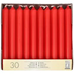 Starpak Tafelkerzen 19,6 cm rot