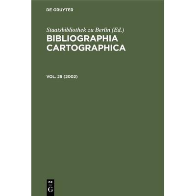 2002, Gebundene Ausgabe von Staatsbibliothek zu Berlin, De Gruyter, 978-3-598-20646-7