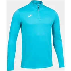 JOMA Combi Running 1/2-Zip Laufshirt 010 - türkis fluor L