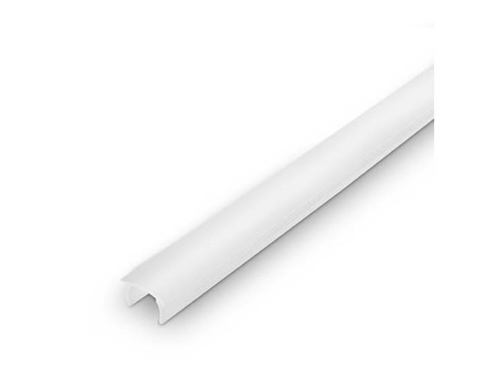 BRILONER - Pimp your Panel Diffusor weiße Optik, Kunststoffprofil, Zubehör Akustik Paneele, Spaltenbreite 14-15 mm, klemmbar, kürzbar, 1,3m, Weiß
