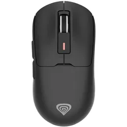 Genesis Gaming Maus ZIRCON 660 kabellos schwarz (Kabelgebunden, Kabellos), Maus, Schwarz