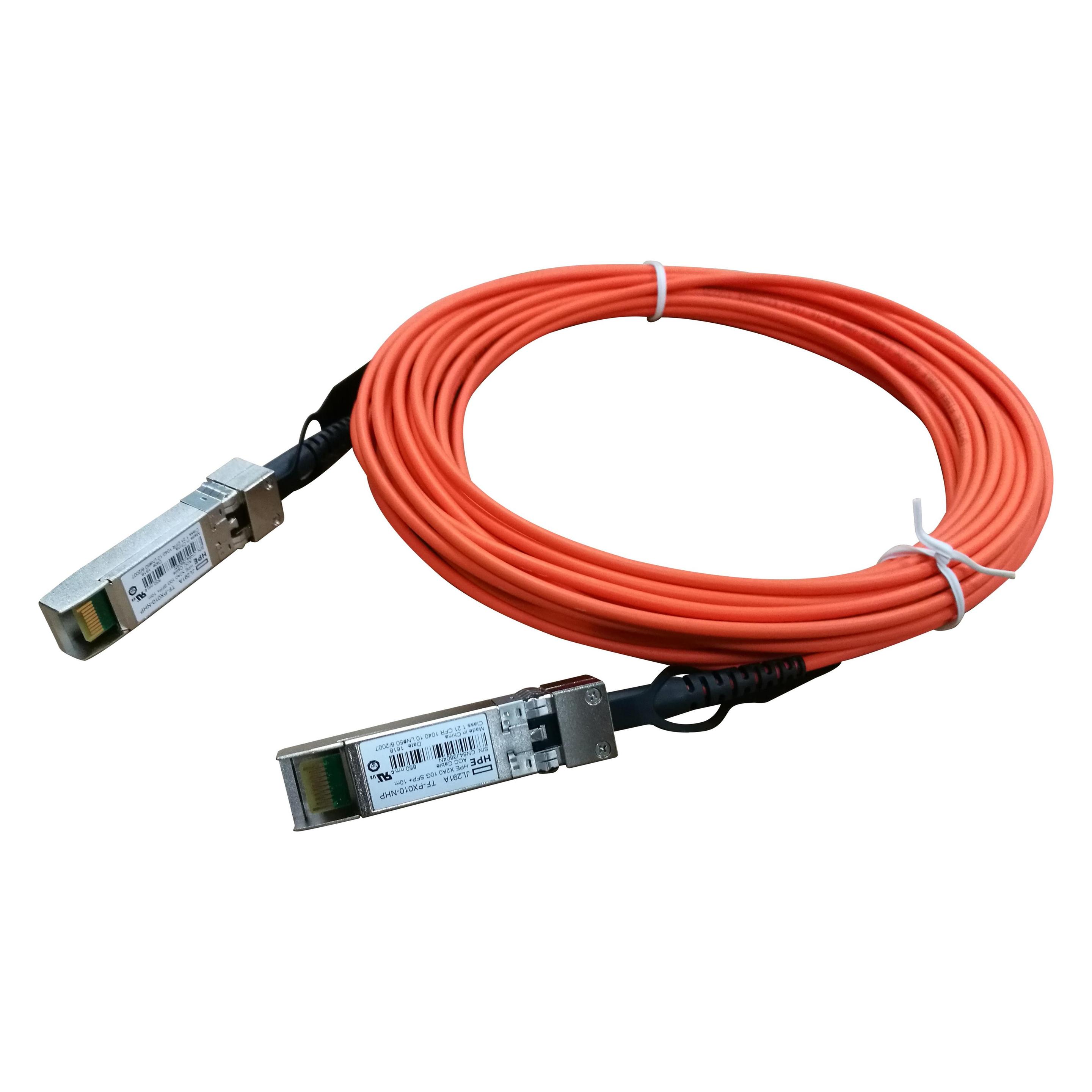 HPE E N 0 Active Optical Cable SFP+ to SFP+ (10 m) (JL291A)