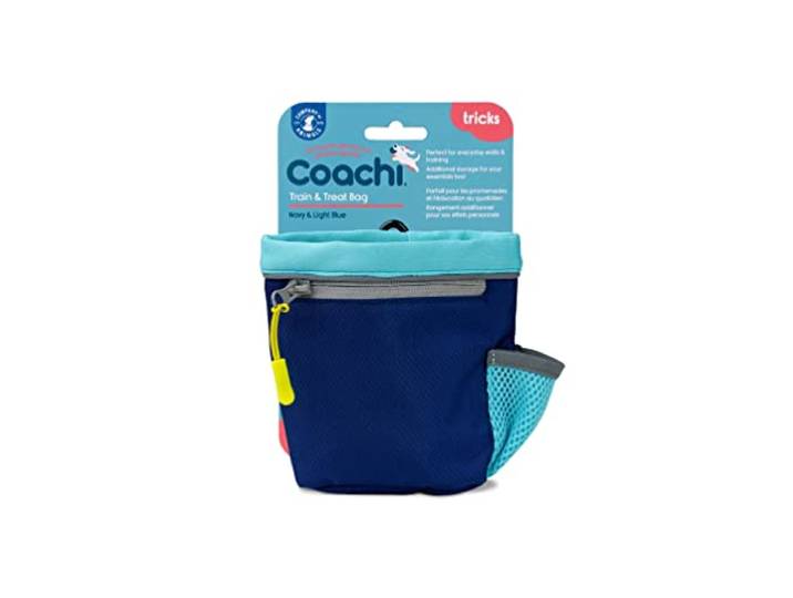 Coachi Train & Treat Bag Marineblauw/Lichtblauw