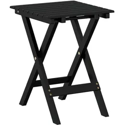 vidaXL, Gartenbeistelltisch + Gartenservierwagen, Ledger