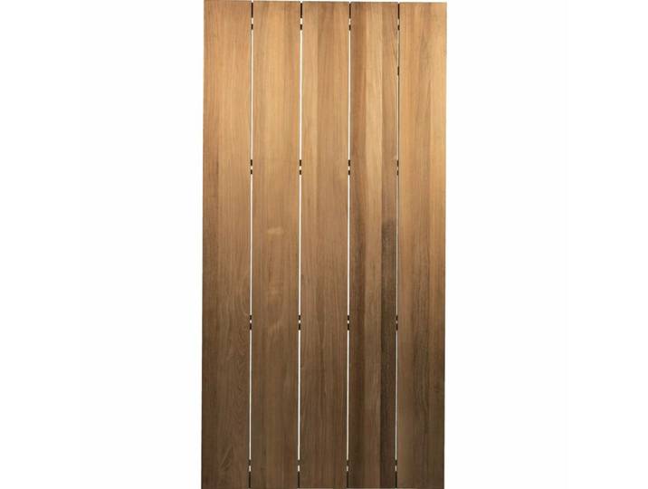 Stern Tischplatte Teakholz breite Einzelleisten 201×101 cm - 201 × 101