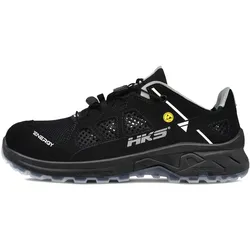 Sicherheitshalbschuhe S1P "AirLite Black" - 37 - schwarz
