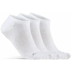 3er Pack CRAFT Core Dry Füßlinge 900000 - white 34-36
