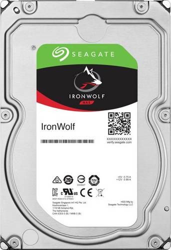 Seagate IronWolf 12TB Interne Festplatte 8.9cm (3.5 Zoll) SATA III ST12000VN0008 Bulk