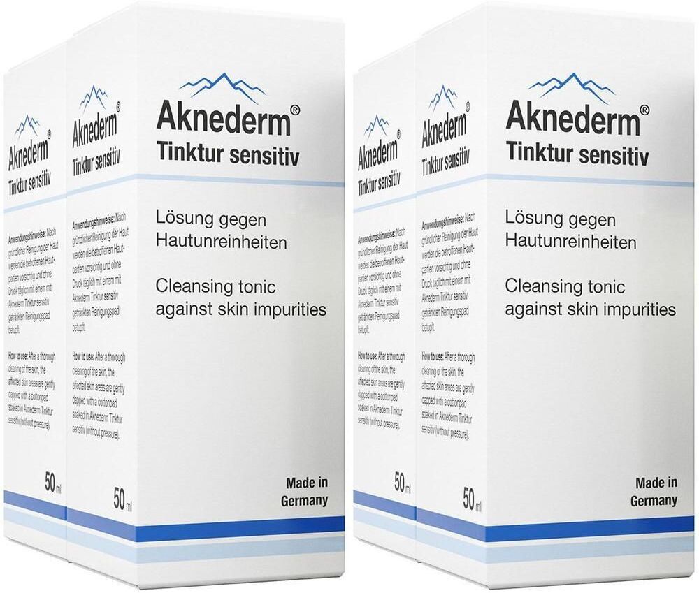 Aknederm Tinktur sensitiv x2 2x2x50 ml