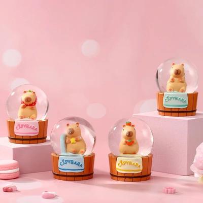 Uplift Treasures Cute Capybara Crystal Ball Ornament random Color D small