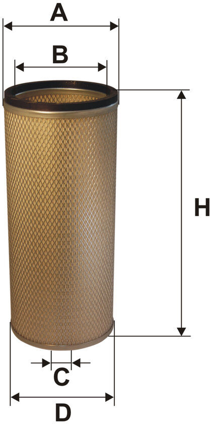 Filtron Sekundärluftfilter Am 404w Für Renault Trucks