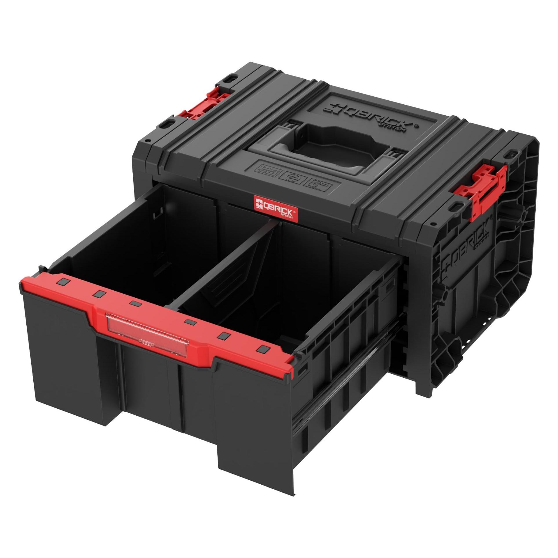 Qbrick Box mit Schublade System PRO 2.0 (SKRQPROD1B2CZAPG003)