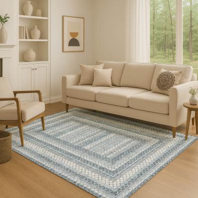 Addison Rugs Premium Washable Super Soft Modern Borders Mayfield Rug