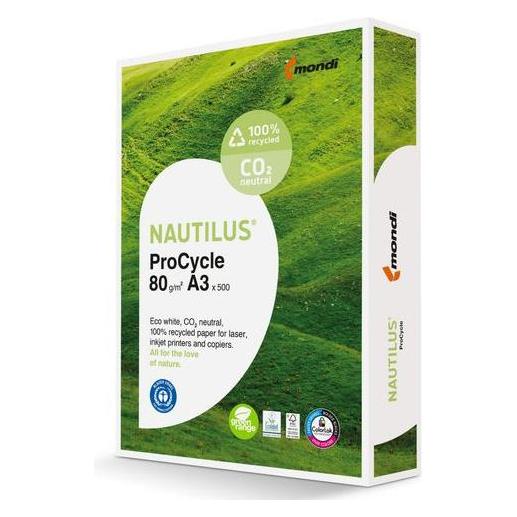 Nautilus Papier recycelt 135 CIE A3 80 g/m² (80 g/m²) (180107203)