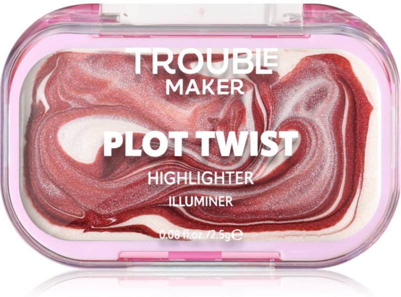 Trouble Maker Plot Twist Cream Highlight cream highlighter stick shade Earth Turnt Bronze 2.5 g
